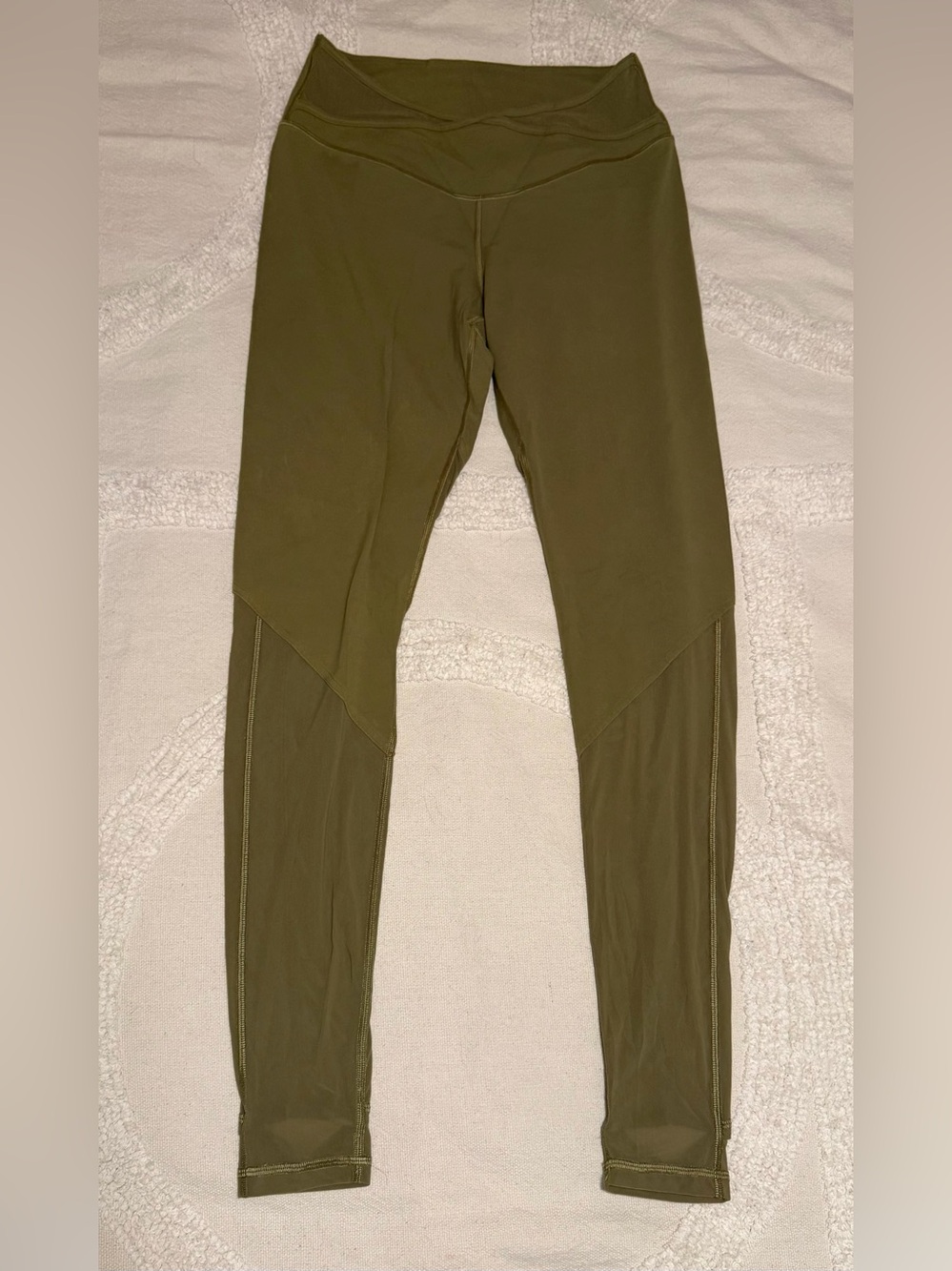 Lululemon Olive Green Active Leggings size 10